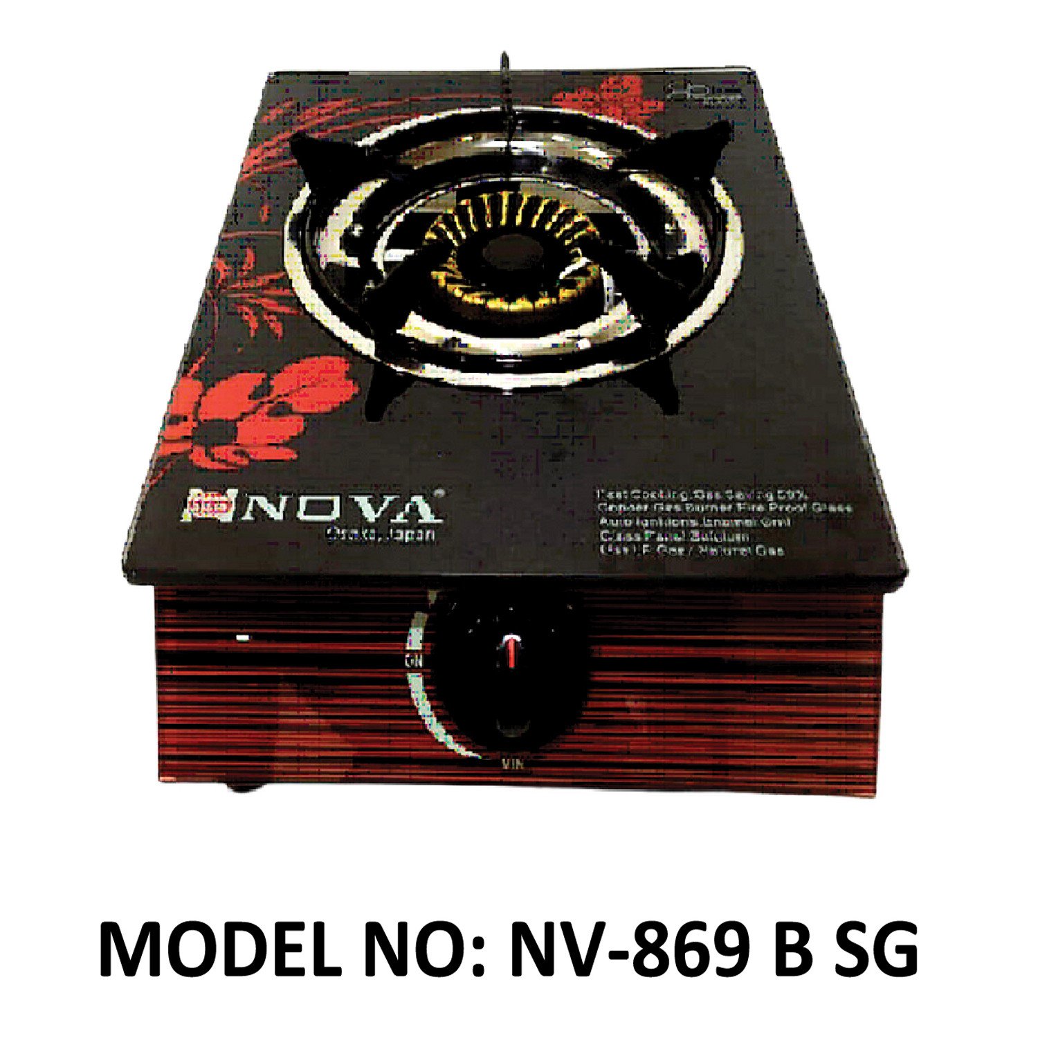 NOVA Gas Stove Single Burner