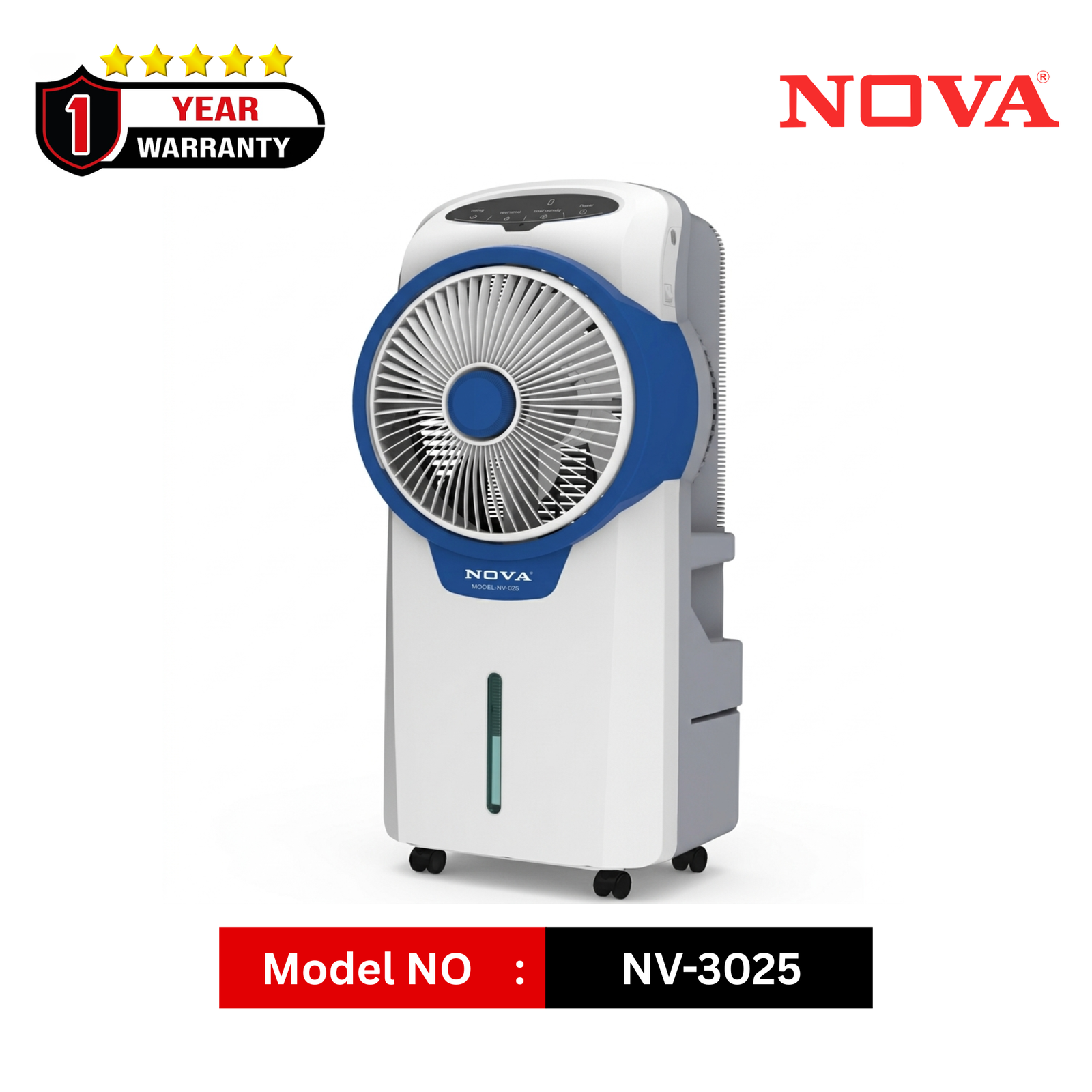 NOVA Rechargeable Mist Air Cooler NV-925